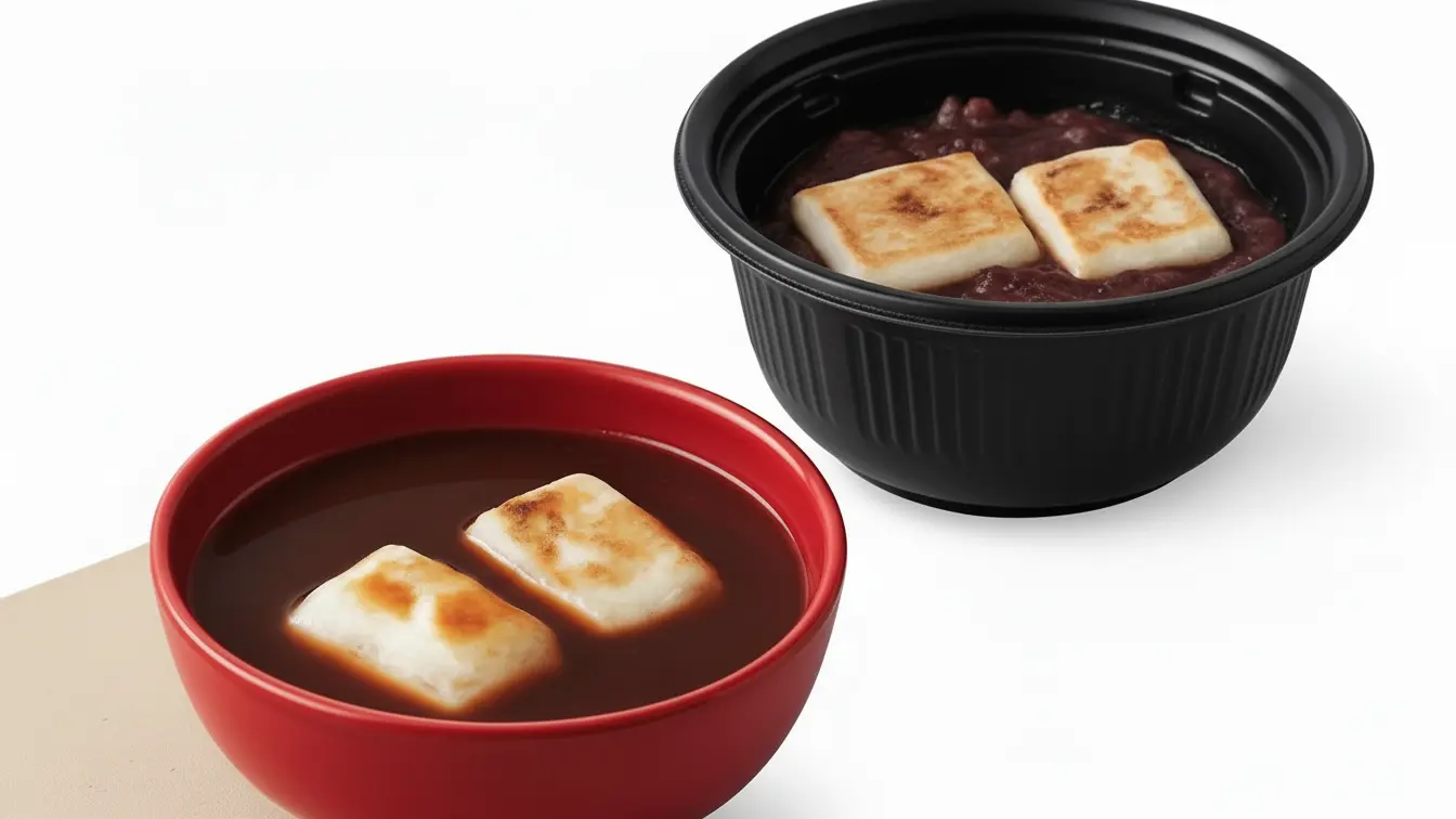 セブン-イレブンの「ほっこり焼き餅しるこ」